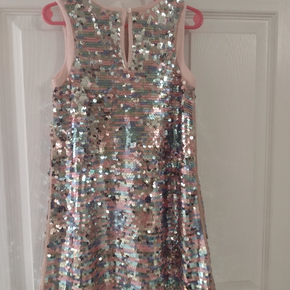 Sequence sleeveless party dress